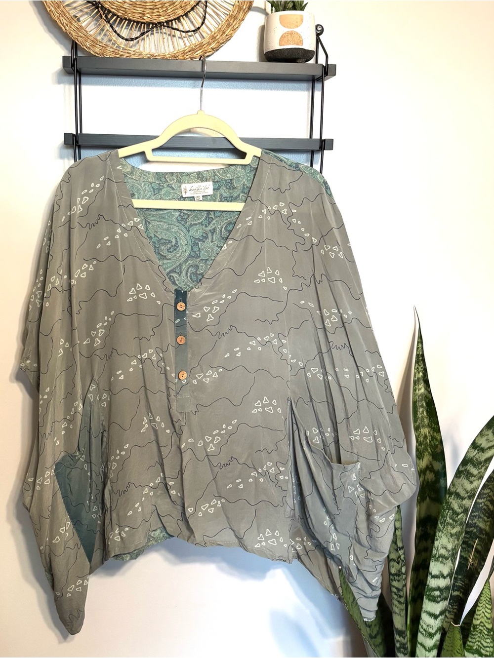 Kantha Shortie Silk Muu